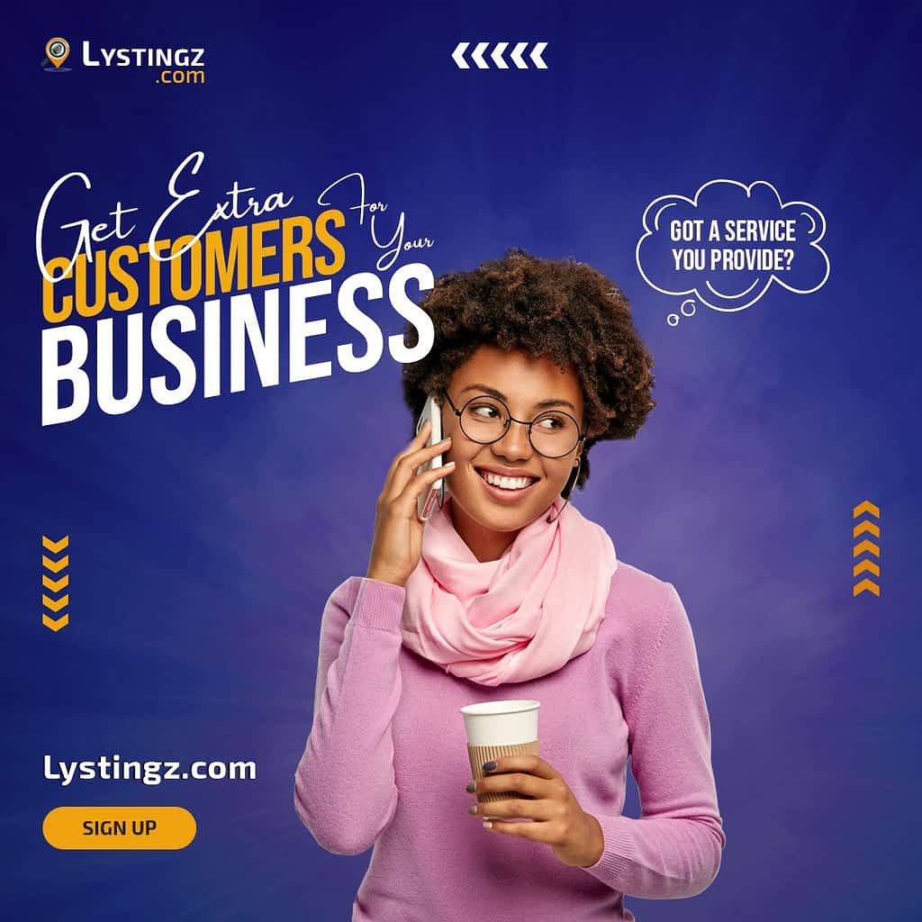 Add your business to Lystingz